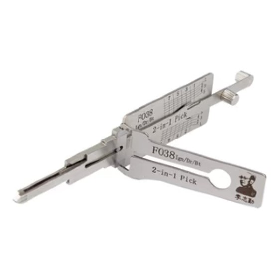Original Lishi 2-In-1 Pick and Decoder FO38 / H75